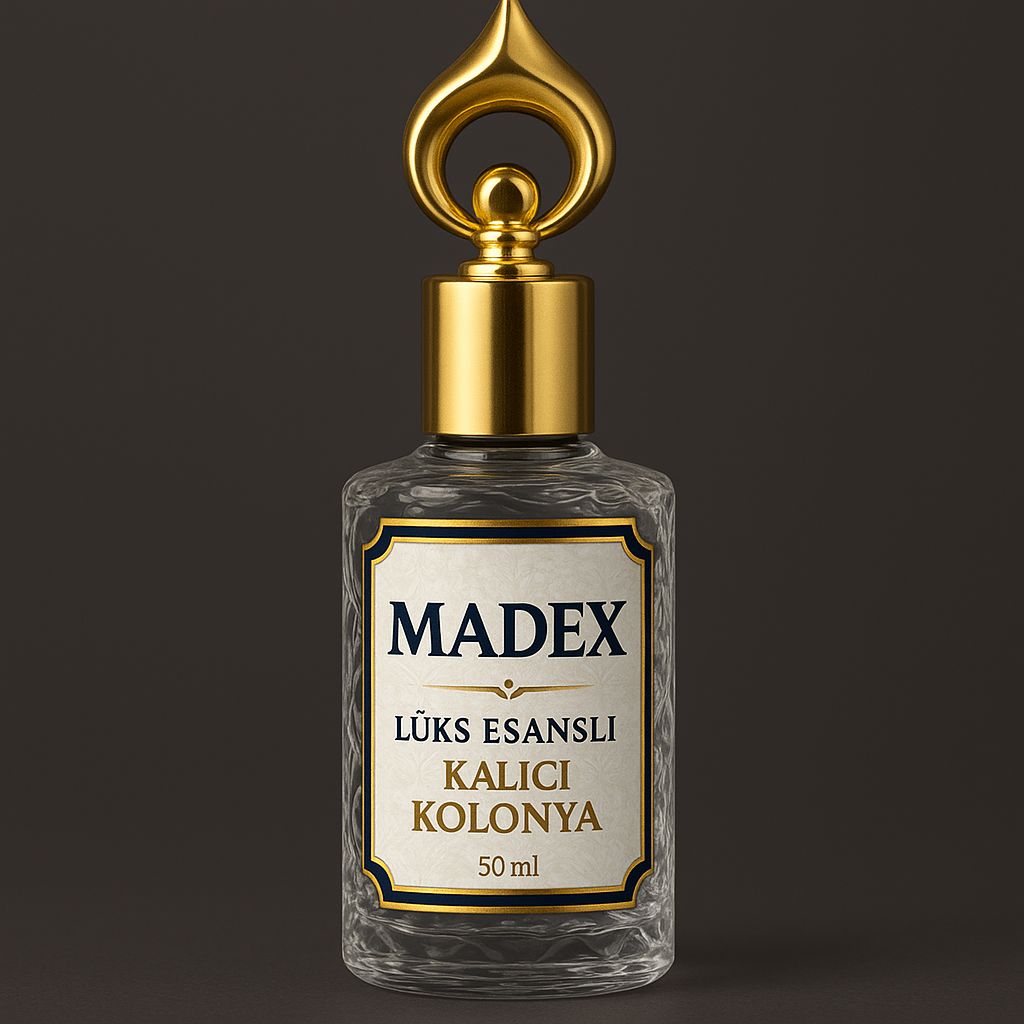 0d162769-ef6c-49e7-a365-d091ac170af7 MADEX LÜKS KOLONYA YÜKSEK ESANSLI AMBER BAHARATLI - Görsel 1