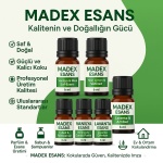 MADEX ESANS 5 Lİ SAF VE DOĞAL KALICI ESANS SETİ İTHAL - Görsel 2